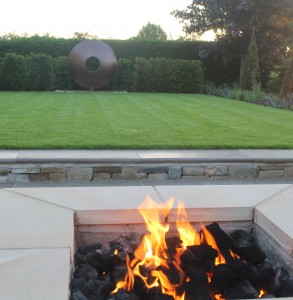 Premium mown lawn